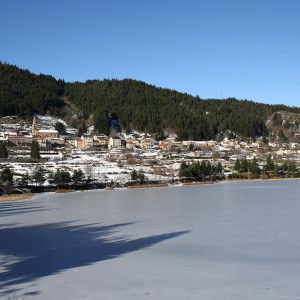 Le lac en hiver