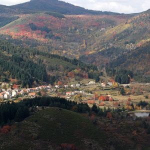 Paysage autour de St Martial