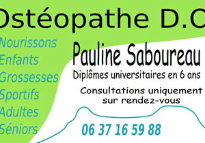 Consultations en ostéopathie